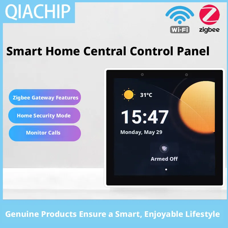 Smart Home Ac - スマートホーム86多機能セントラルコントロールスクリーンWiFiスイッチパネルタッチスクリーンホームセキュリティZigbee音声ゲートウェイ