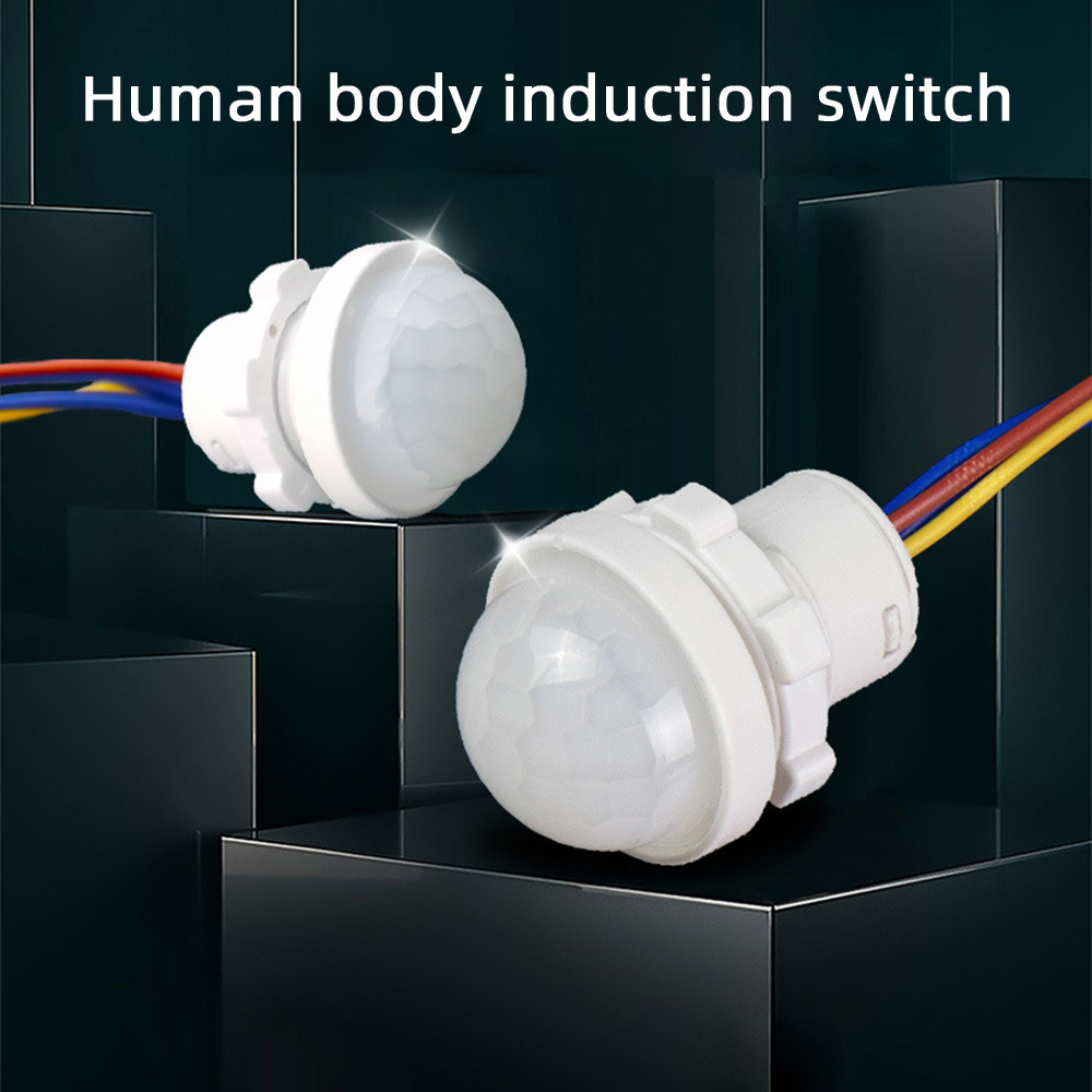 Smart Home Ir - ミニ赤外線モーションセンサー,スマートスイッチ,自動ナイトライト,家庭用,人体用,pir,ac 110v,220v