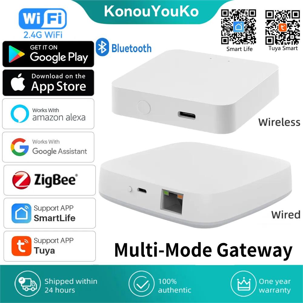 Smart Home Imou - Tuya ZigBee 3.0 スマートゲートウェイハブマルチモードスマートホームブリッジ WIFI Bluetooth