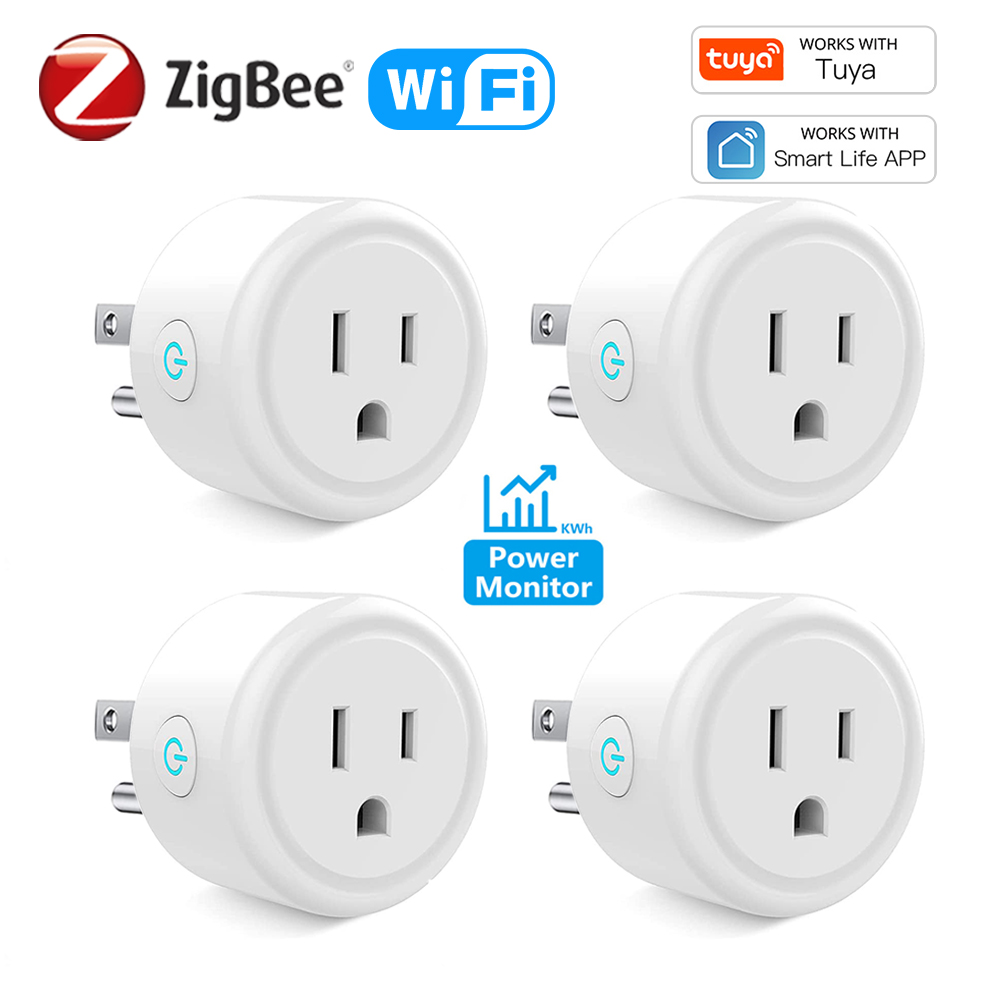 Smart Home Japan - Tuya 16A スマートプラグ Zigbee WiFi ソケット米国カナダメキシコペルー日本電力監視タイミング機能は