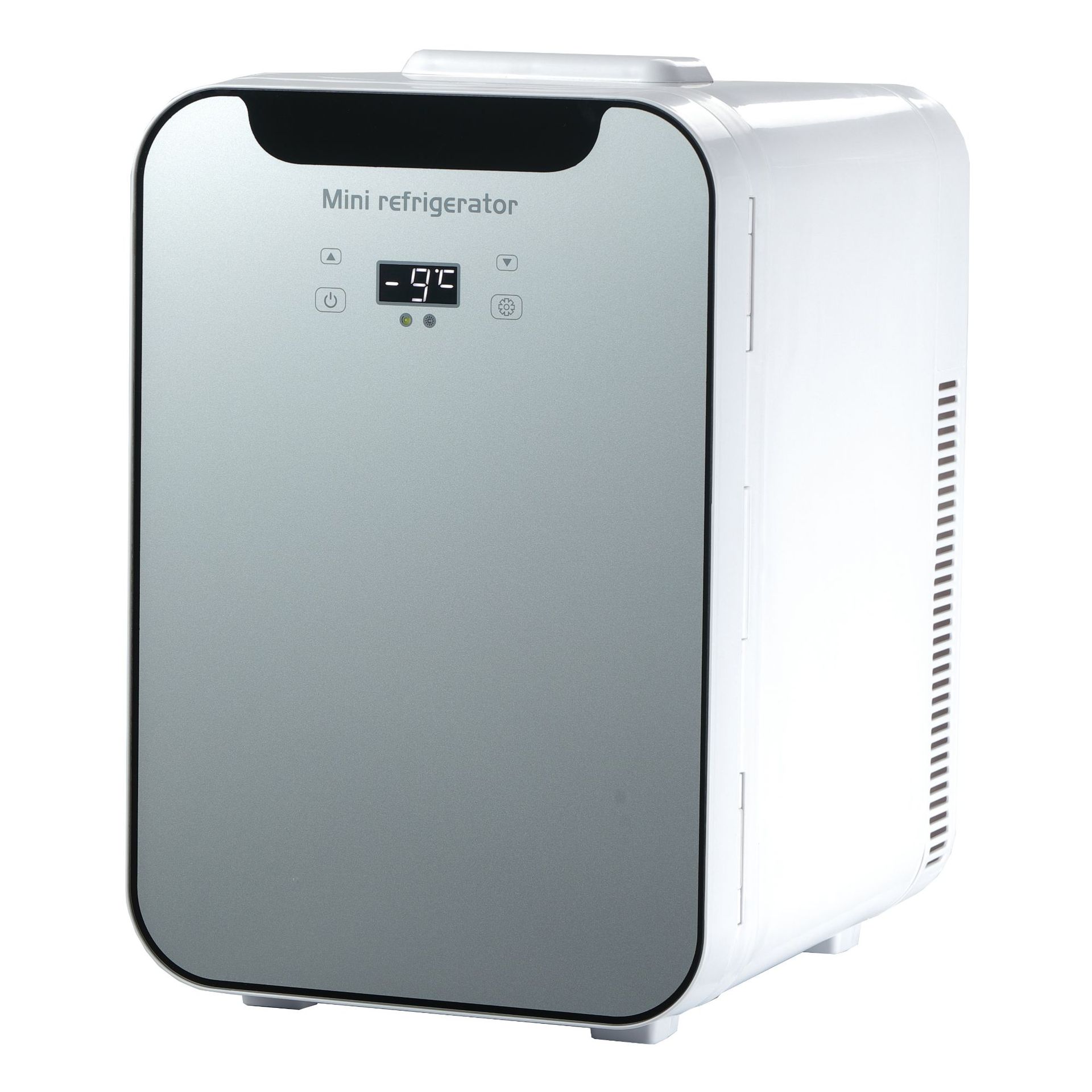 Smart Home Ac - 20リットルスマート冷蔵庫 車載ミニ冷蔵庫 学生用化粧品 ポータブルデジタルディスプレイ 家庭用冷蔵庫
