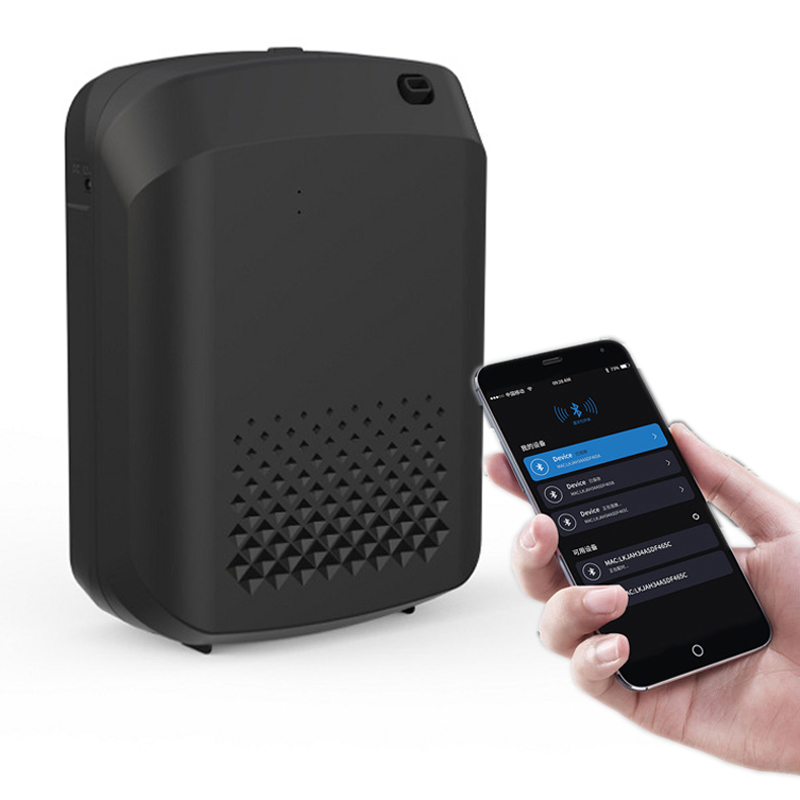 Smart Humidifier - アロマディフューザー,家庭用電気空気清浄機,Bluetooth制御用の透過性500m,エッセンシャルオイルの香りディフューザー