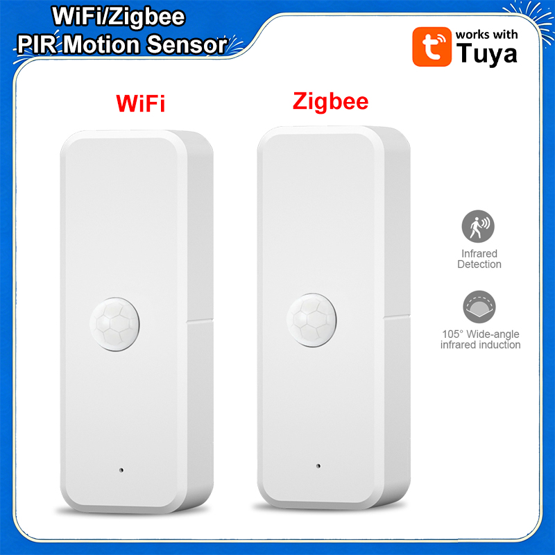 Smart Home Ir - Tuya WiFi/Zigbee 人体赤外線検出器 PIR モーションセンサー セキュリティ