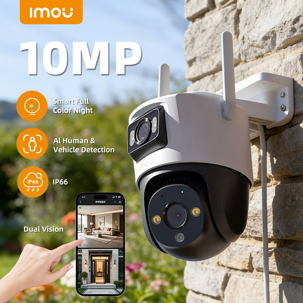 Smart Home Imou - IMOU Cruiser デュアル 10MP デュアルレンズ屋外 PTZ