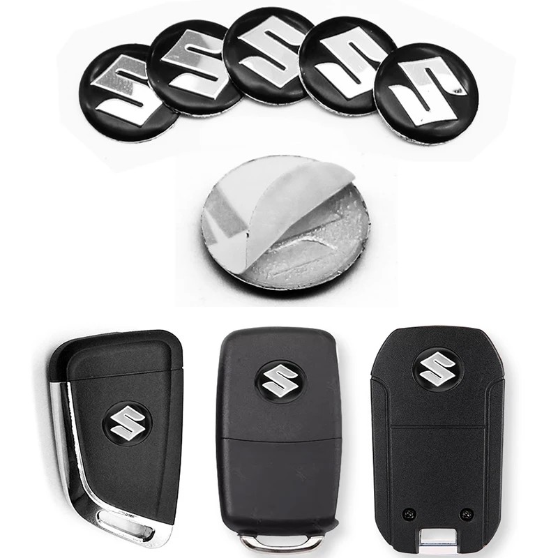 Smart Home Icon - 5/10Pc アルミ車のリモートコントロールキーバッジエンブレムステッカースズキ Tianyu SX4 Shangyue Ruiqi