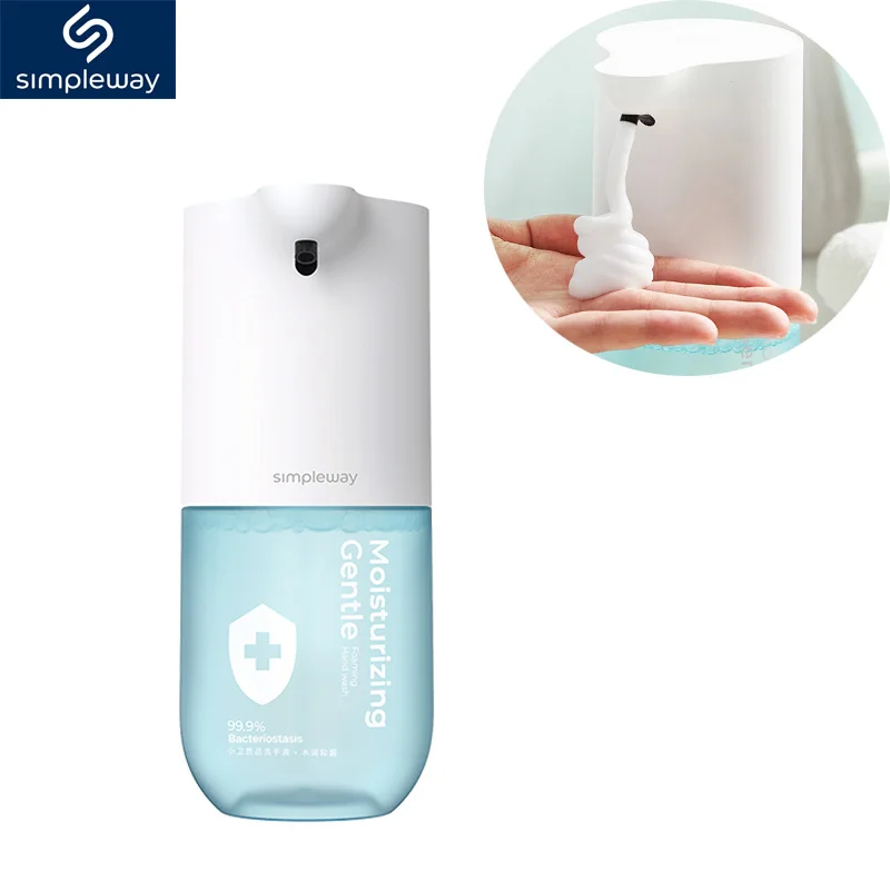 Smart Home Ir - Simppleway-Xiaomi Home用自動石鹸ディスペンサー、スマートハンドクリーナー、赤外線センサー、フォームディスペンサー、高精度、0.25s