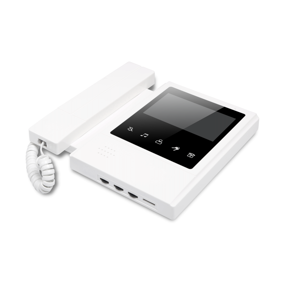 Video Doorbell - HOMSECUR XM405 4.3インチ屋内モニター ミュート機能拡張スクリーンスペアパーツ HDSビデオドアホンベルインターホンシステム用