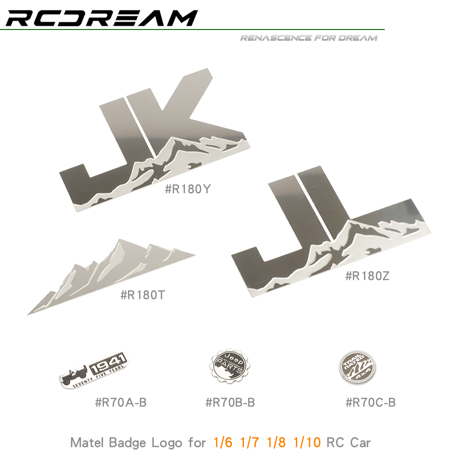 Smart Home Icon - RCDream スケール JK JL メタルエンブレムバッジロゴ ラテアート