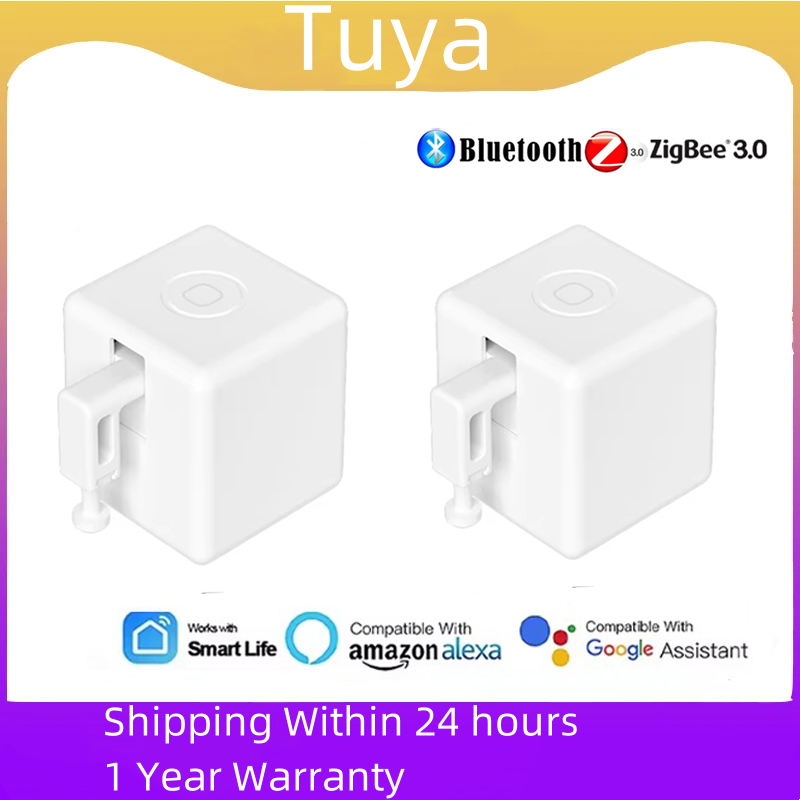 Smart Home Japan - Tuya Zigbee 3.0 Bluetooth スマートフィンガーボットスイッチリモートガレージカーテンボタンロボットプッシャー Alexa