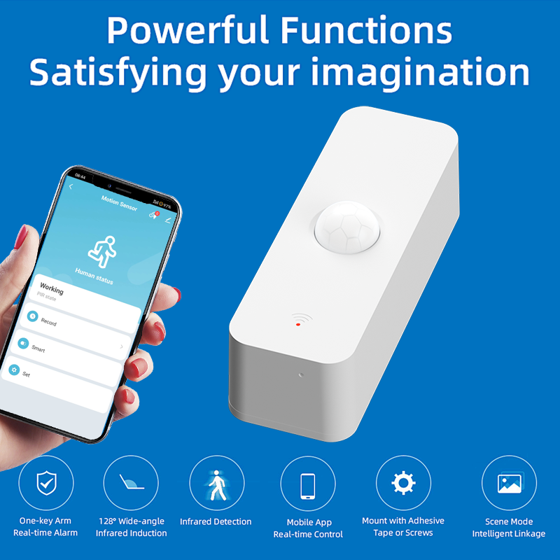 Tuya WiFi Zigbee PIR モーションセンサー - Smart Home Ir のレビューと価格