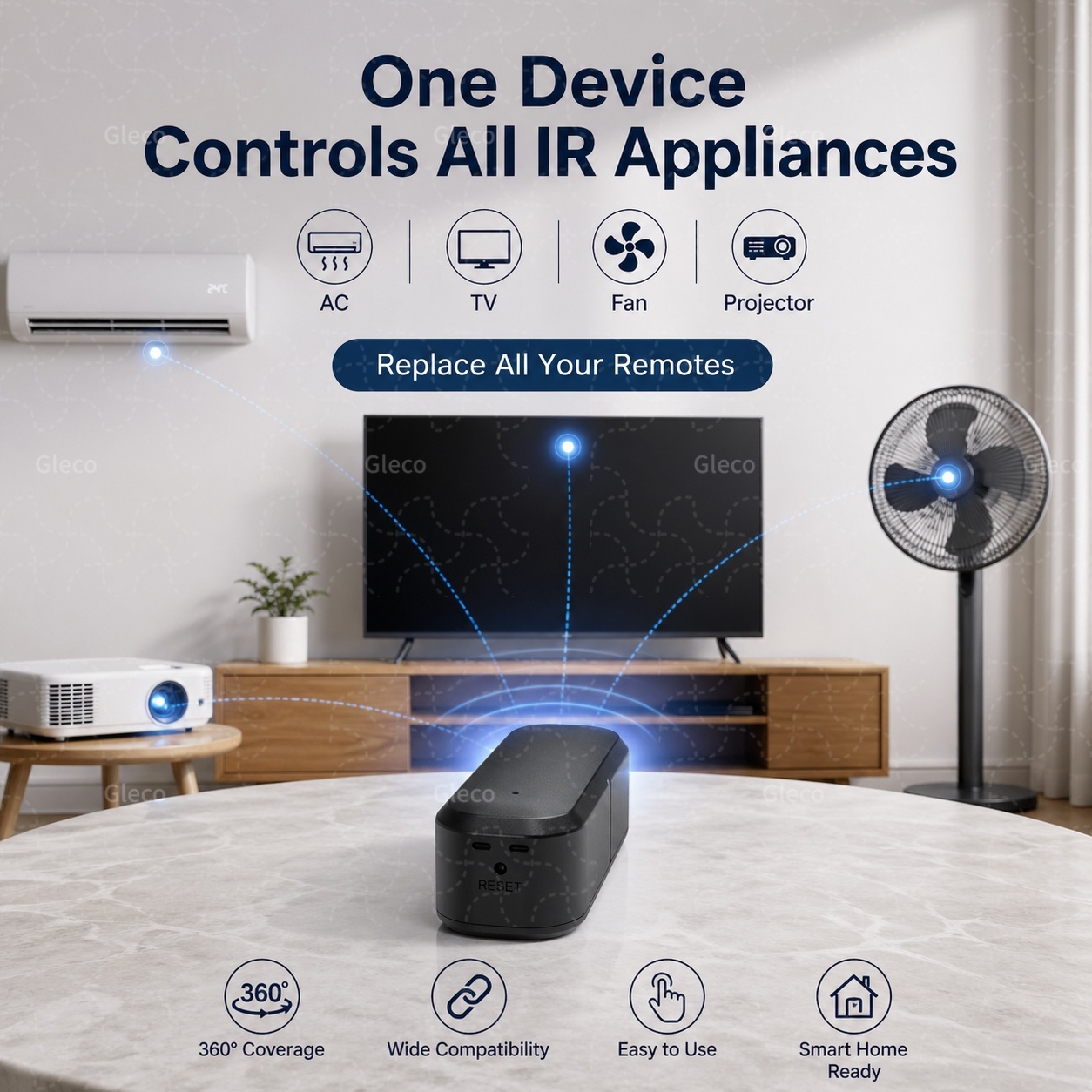 Zigbee スマート IR リモコン赤外線ユニバーサルスマ - Smart Home Ir のレビューと価格