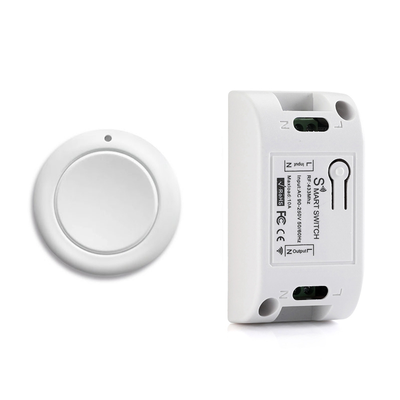 スマートホームワイヤレスライトスイッチ RF 433 MHz - Smart Home Ac のレビューと価格