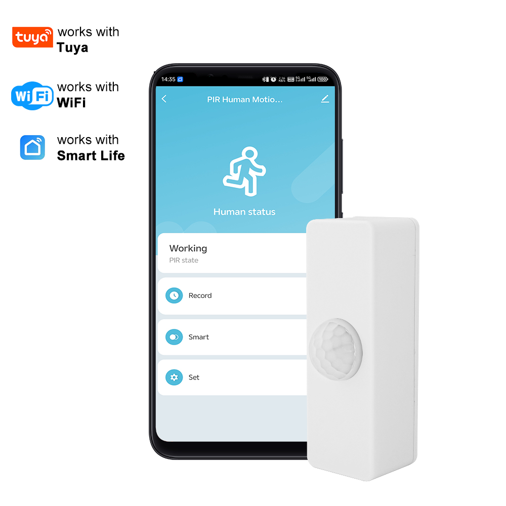 Tuya スマート PIR モーションセンサー スマートホー - Smart Home Ir のレビューと価格