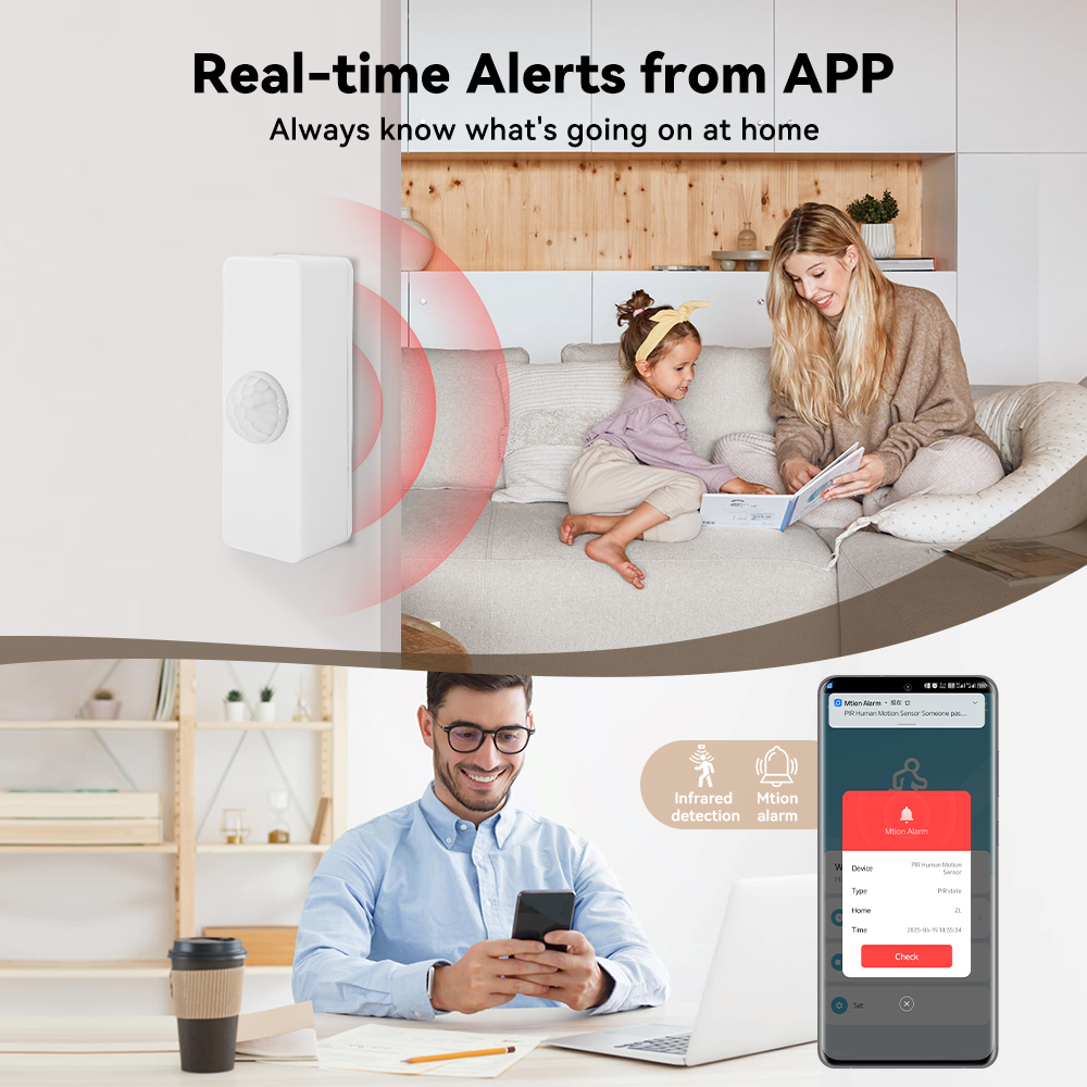 Tuya スマート PIR モーションセンサー スマートホー - Smart Home Ir のレビューと価格
