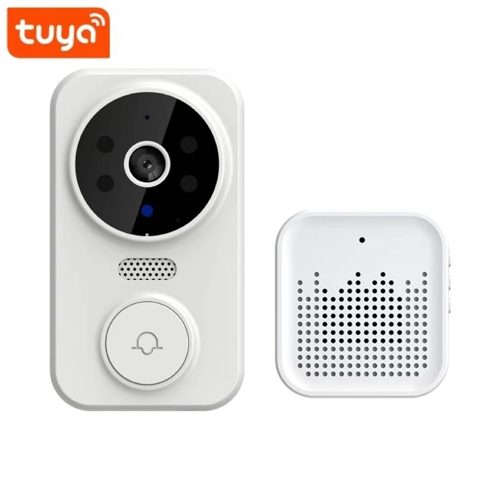 Tuyaアプリ 720P ワイヤレスWIFIドアベル 無料ク - Video Doorbell のレビューと価格
