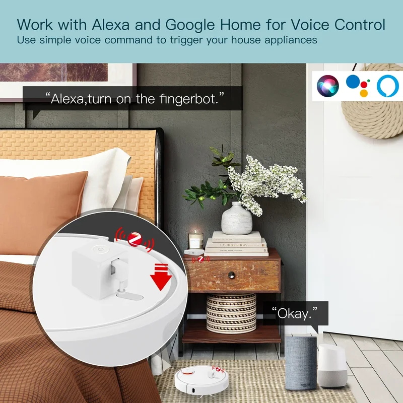 Tuya Zigbee Fingerbot Plus スマー - Smart Home Japan のレビューと価格