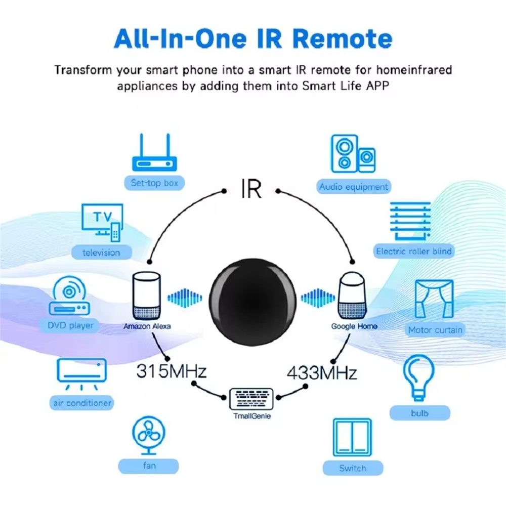 Tuya WiFiスマートIRリモコン Tuyaスマートホー - Smart Home Ir のレビューと価格