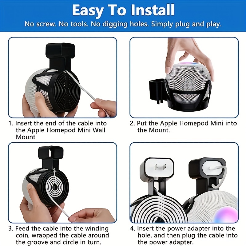 プラグタイプのサウンドウォール収納ブラケット,携帯電話ホルダ - Smart Home Japan のレビューと価格