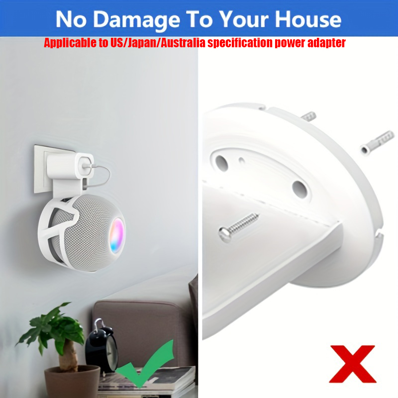プラグタイプのサウンドウォール収納ブラケット,携帯電話ホルダ - Smart Home Japan のレビューと価格