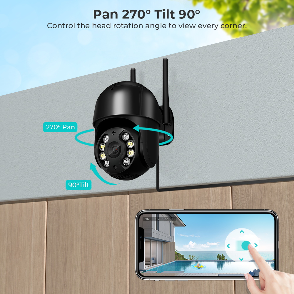 屋外監視カメラ,ワイヤレス,防水,wifi,4.0倍ズーム, - Smart Home Imou のレビューと価格
