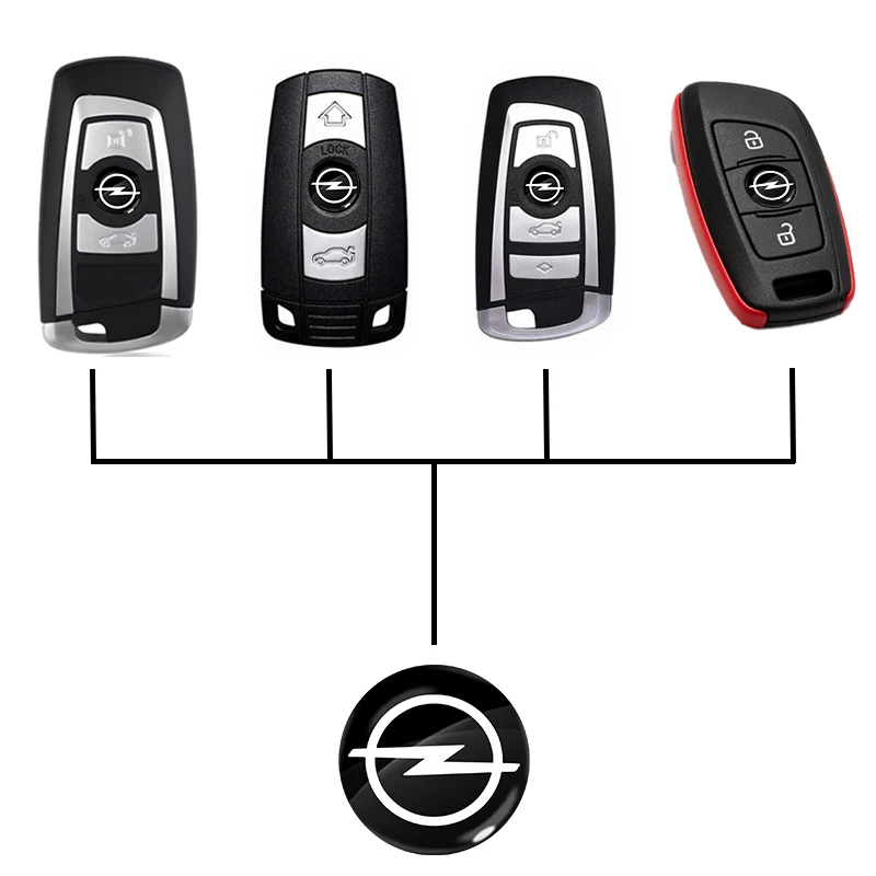 車のリモートコントロールキーバッジステッカー、キーステッカー - Smart Home Icon のレビューと価格