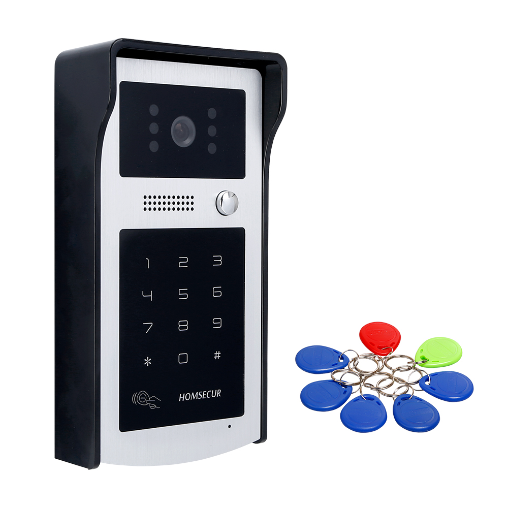 HOMSECUR XC004-S 屋外カメラ RFID コー - Video Doorbell のレビューと価格