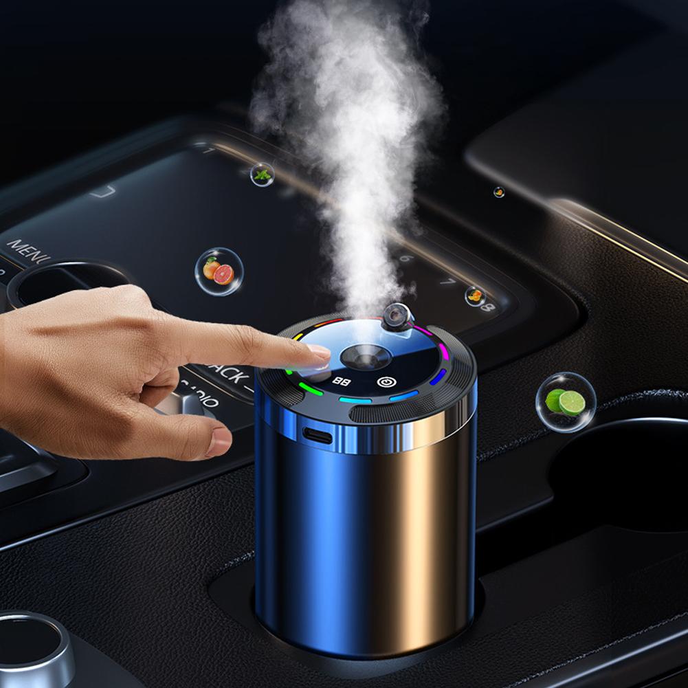 スマートカー芳香剤、充電式カーアロマディフューザー、5段階調 - Smart Humidifier のレビューと価格