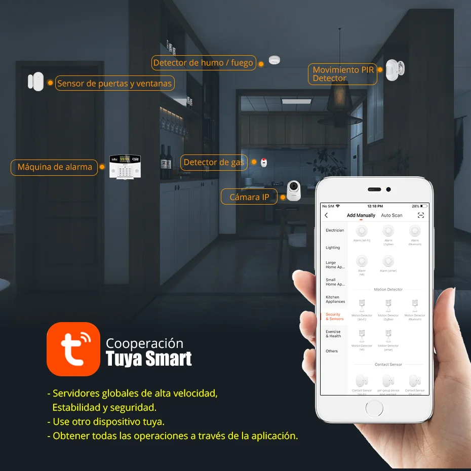 Fuers Tuya スマート警報システムキット WIFI  - Smart Home Demo Kit のレビューと価格