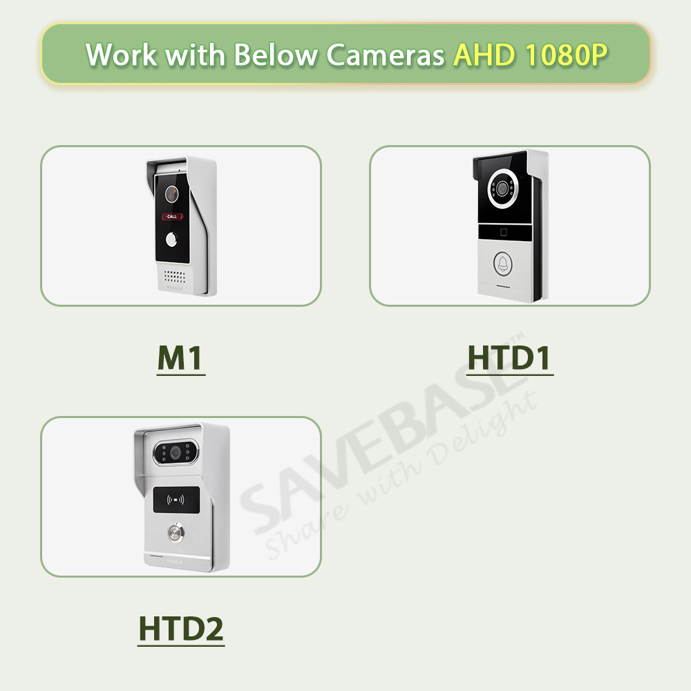 HOMSECUR BJT13 屋内モニター 7 インチ HD - Video Doorbell のレビューと価格