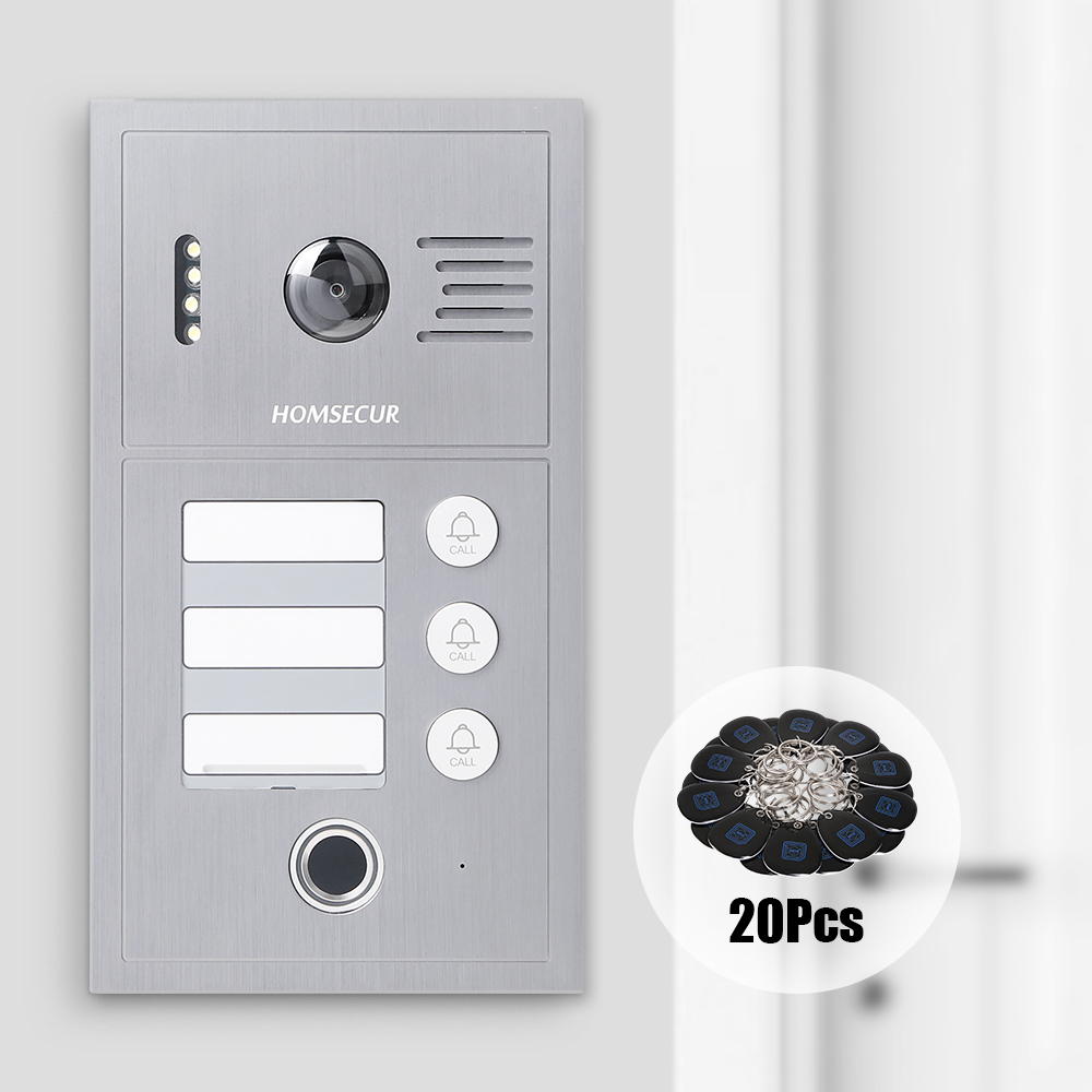 PoE ドアベルカメラ B19CP-H 13.56Mhz キ - Video Doorbell のレビューと価格
