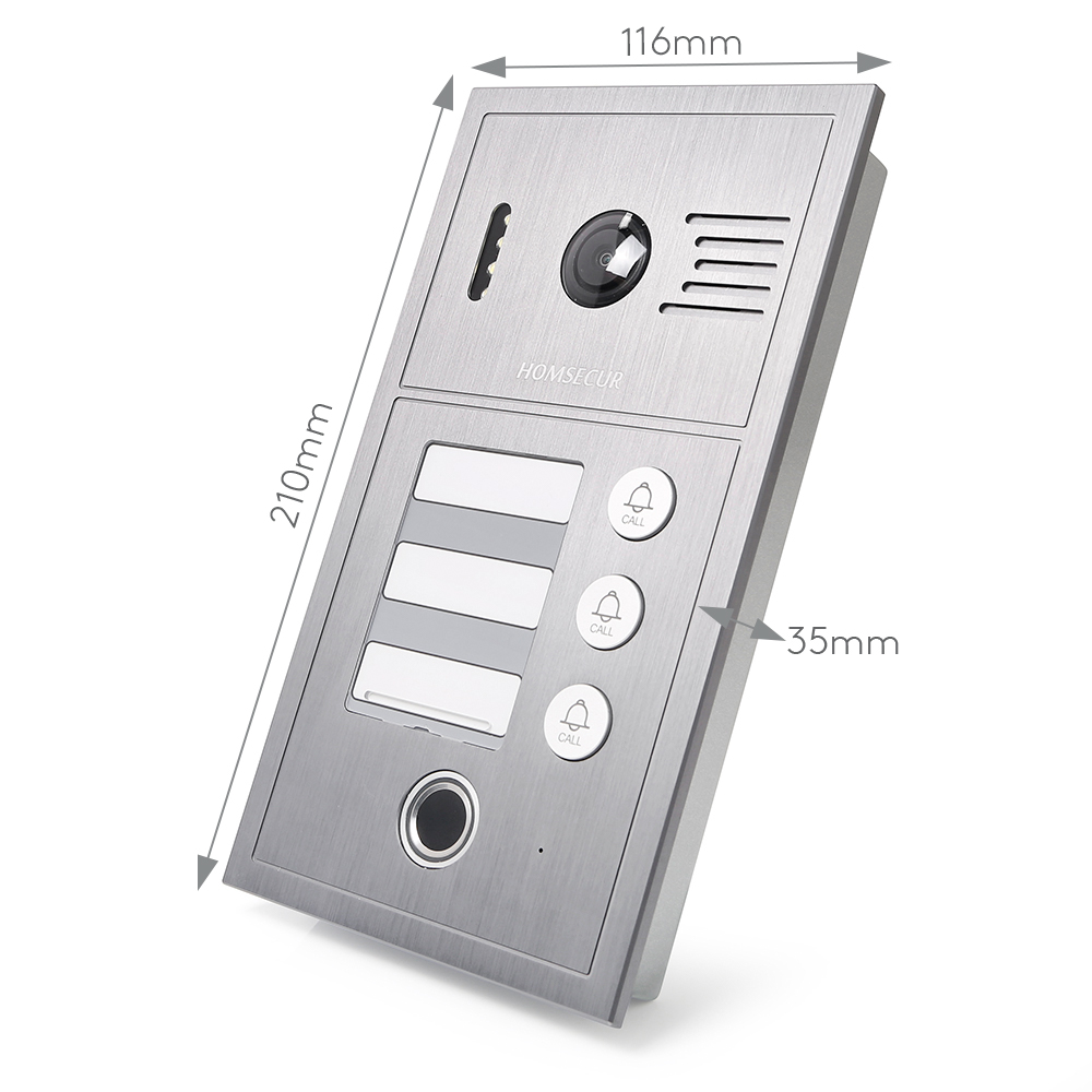 PoE ドアベルカメラ B19CP-H 13.56Mhz キ - Video Doorbell のレビューと価格