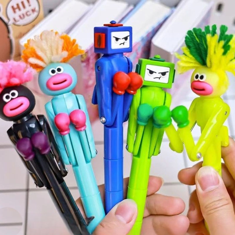 ボクシングペンロボット/ぬいぐるみヘアアクセサリーペン、パン - Smart Home Icon のレビューと価格