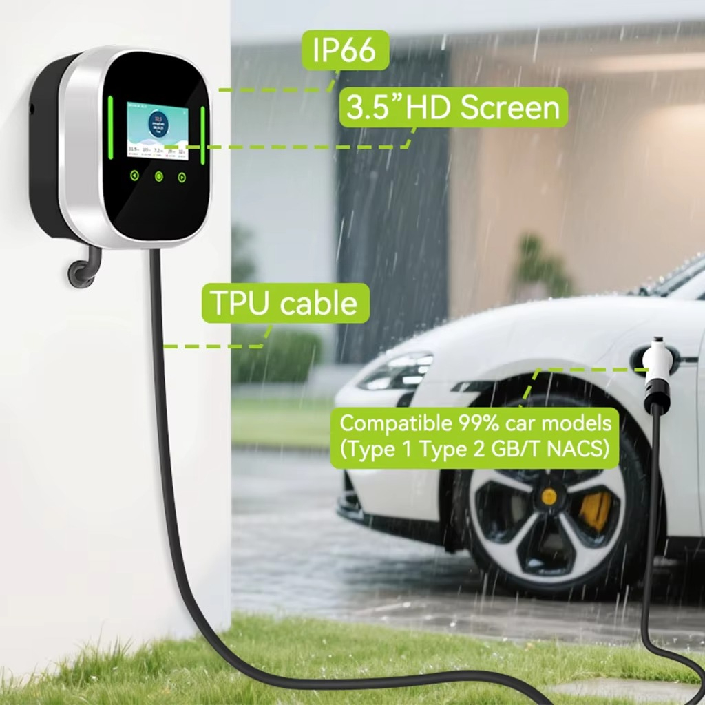 スマートEV充電器ウォールボックス 22kW 11kW 7k - Smart Home Ac のレビューと価格
