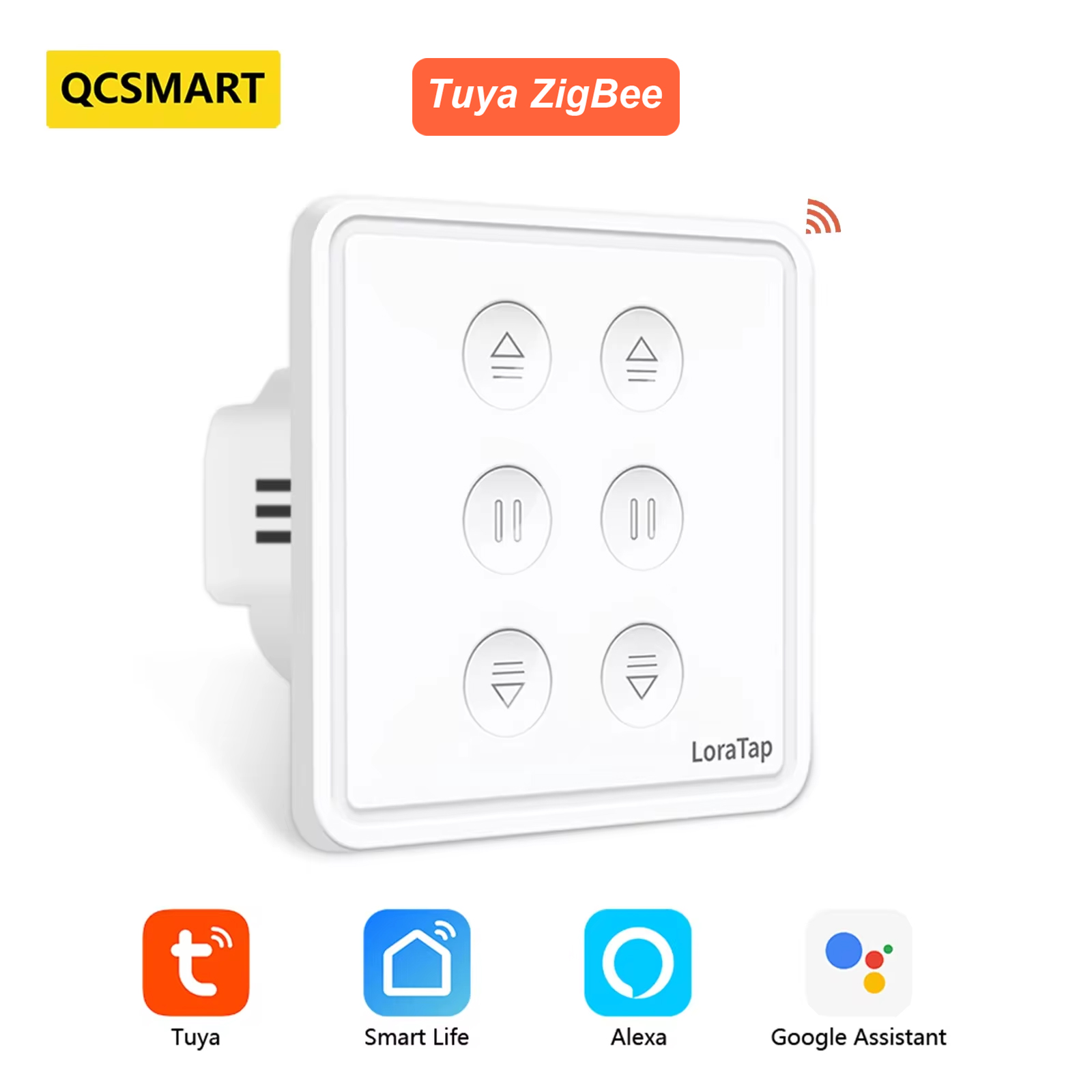 Qcsmart-電気シャッター,双方向カーテンスイッチ,リモ - Smart Home Europe のレビューと価格