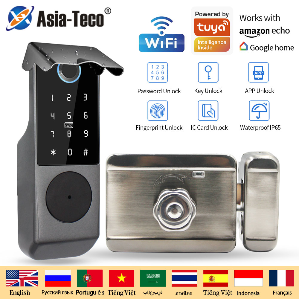 Tuyaアプリ対応 指紋認証スマートドアロック 屋外ゲートパ - Smart Home Imou のレビューと価格