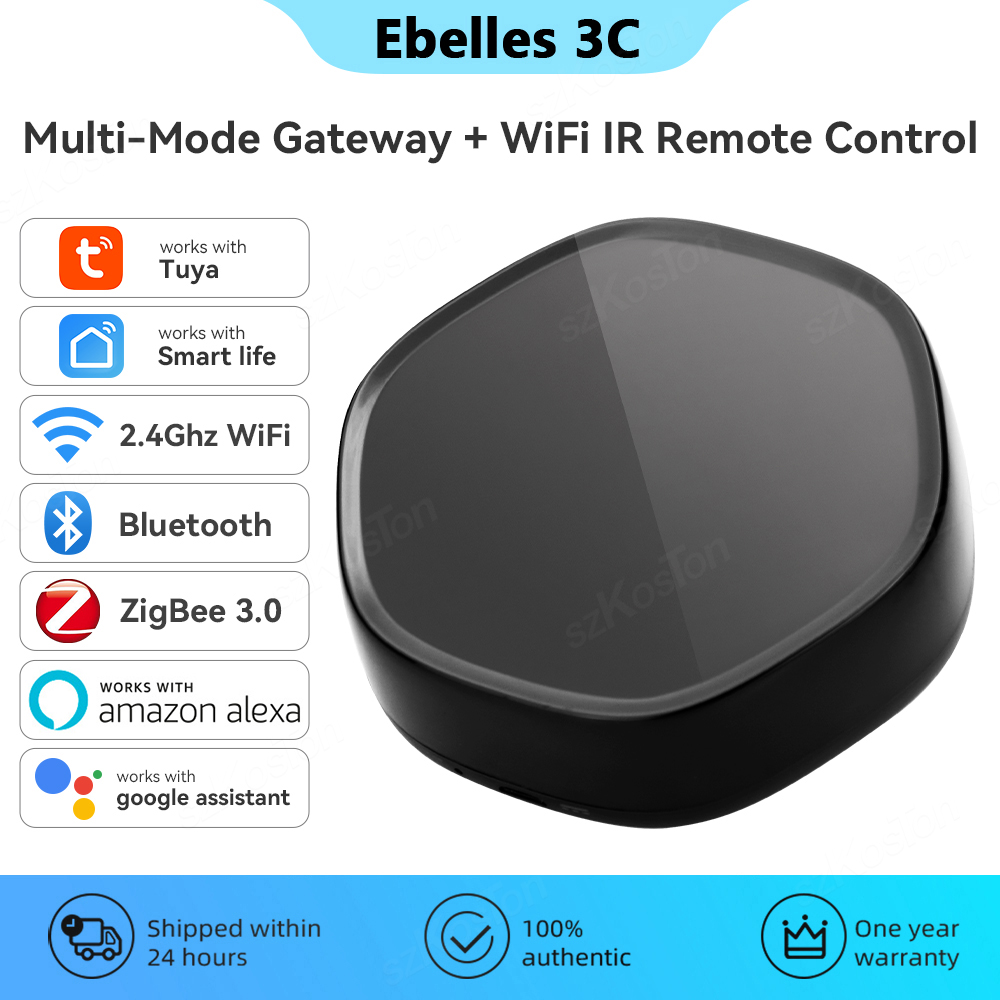 Tuya-ホームマルチモードゲートウェイハブ,irリモートコ - Smart Home Ir のレビューと価格