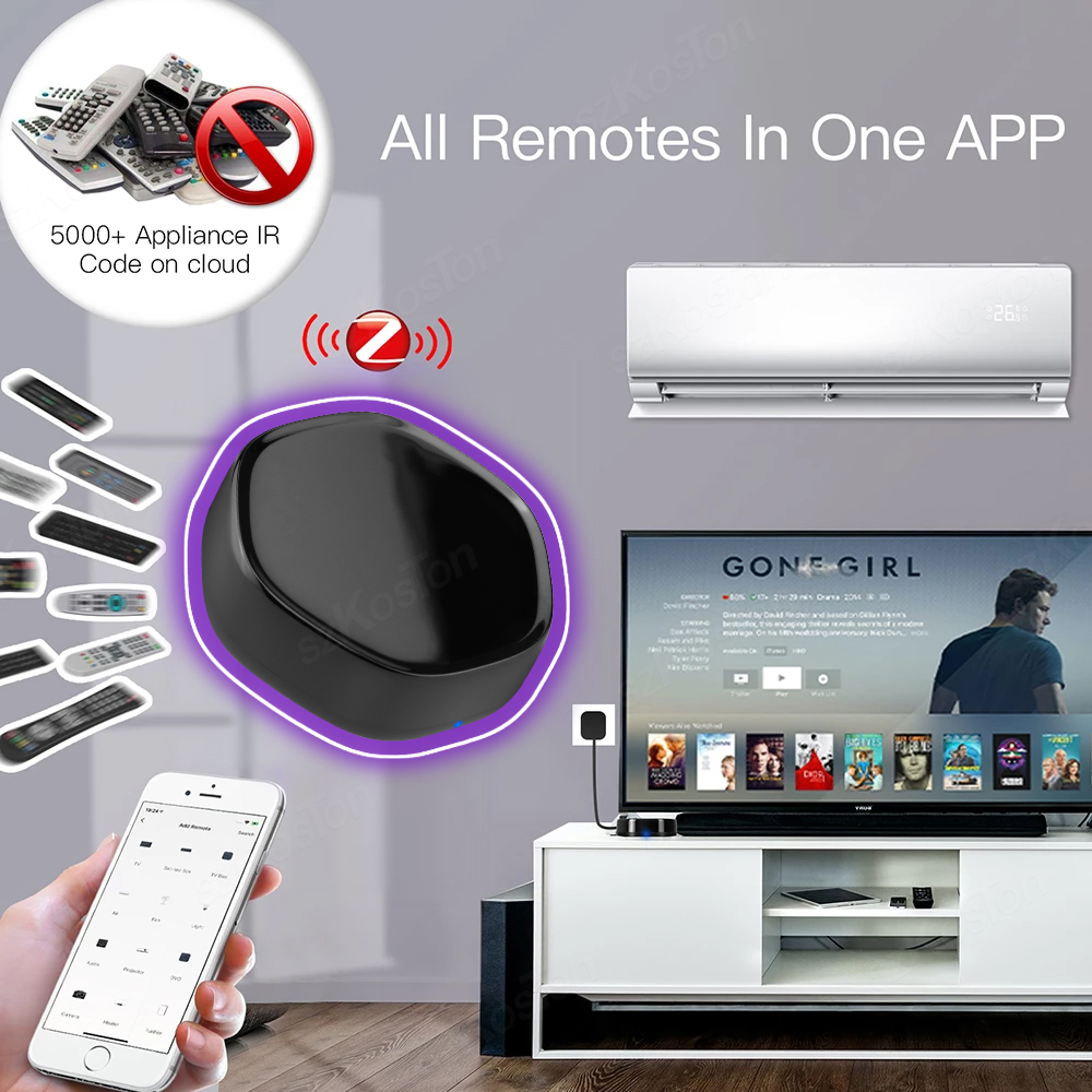 Tuya-ホームマルチモードゲートウェイハブ,irリモートコ - Smart Home Ir のレビューと価格