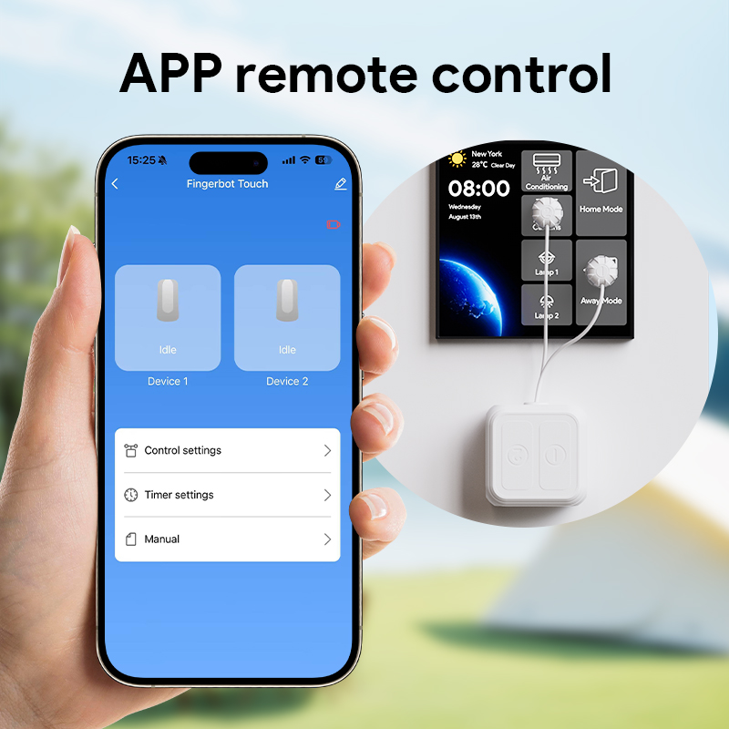 ワイヤレス BLE タッチ スイッチ フィンガーボット ロボ - Smart Home Japan のレビューと価格
