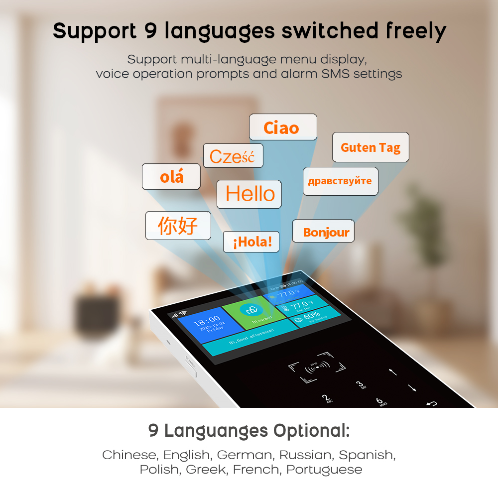 4G GSM WiFiアラームシステム、Tuyaスマートホー - Smart Home Demo Kit のレビューと価格