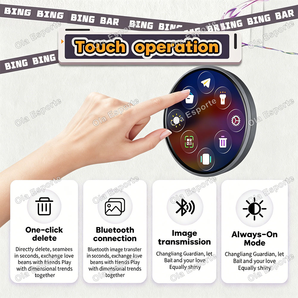 E-Badge HDダイナミックディスプレイスマートピン（E - Smart Home Icon のレビューと価格