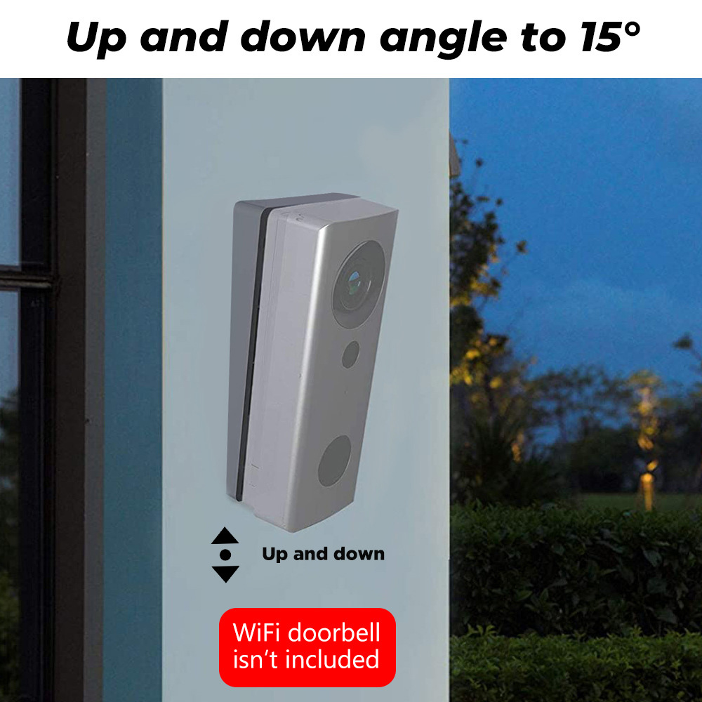 DIGIT-調整可能な角度のドアベルブラケット、リングビデオ - Video Doorbell のレビューと価格