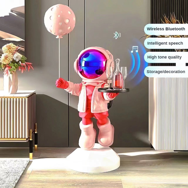 大型のクリエイティブな宇宙飛行士の置物、スマートホームデコレ - Smart Home Europe のレビューと価格